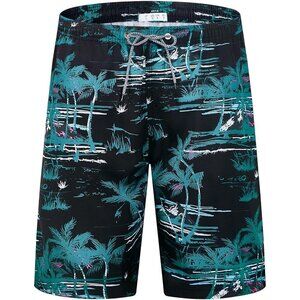 ✨Men's Black Swim Trunks Bathing Suit Swimming Shorts Mesh Lining Beach Swimwear